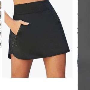 NWOT Kyodan skort, size XLG black. Excellent condition.